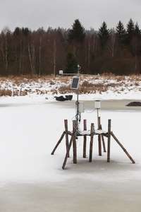 rybník Výtažník odpojená meteostanice